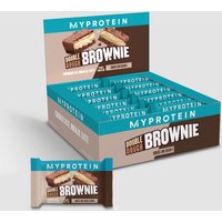 Double Dough Brownie - 12 x 60g - Cookies & Cream von MyProtein