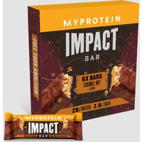 Impact Proteinriegel - 6Riegeln - Karamell Nuss von MyProtein