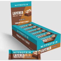 Layered Protein Bar - 12 x 60g - Triple Chocolate Fudge von MyProtein