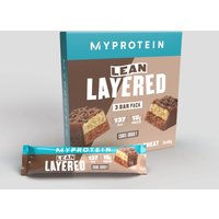 Lean Layered Proteinriegel - 3 x 40g - Chocolate and Cookie Dough von MyProtein