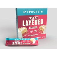 Lean Layered Proteinriegel - 3 x 40g - White Chocolate and Raspberry von MyProtein