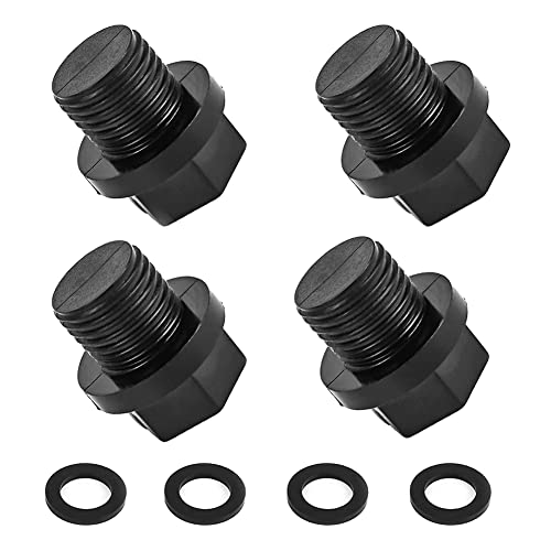 Myingaou 4Er-Pack Ablassstopfen mit O-Ringen Pumpenstopfen Poolfilter Ersatz-Pool-Abflusspumpenstopfen SPX1700FG für -Pumpen von Myingaou