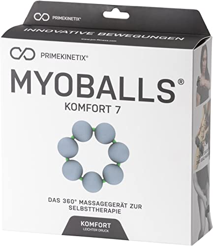 MyoBalls Unisex – Erwachsene Comfort 7 Gymnastikball, grau, 7 von MyoBalls