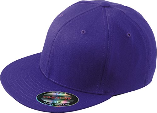 Myrtle Beach Uni Cap Flexfit Flatpeak, purple, L/XL, MB6184 pu von Myrtle Beach