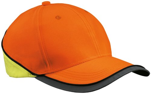 Myrtle Beach Uni Cap Neon-Reflex, neon orange/neon yellow, One size, MB036 norny von Myrtle Beach
