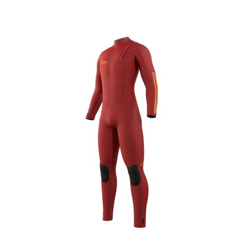 2023 Mystic Mens The One 5/3mm Zipfree Wetsuit 35000.2301255 - Red Wetsuit Size - M von Mystic