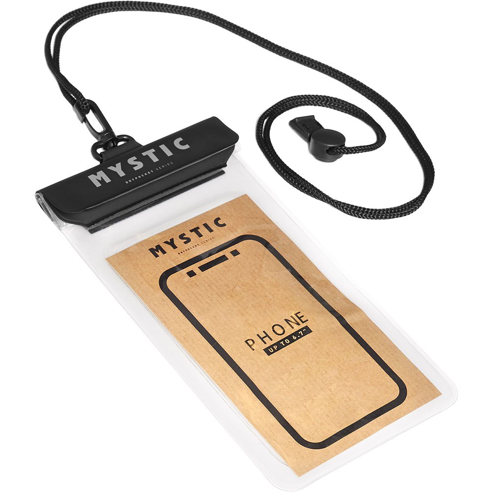Mystic Dry Pocket Neck Strap Smartphone Case Durchsichtig L von Mystic