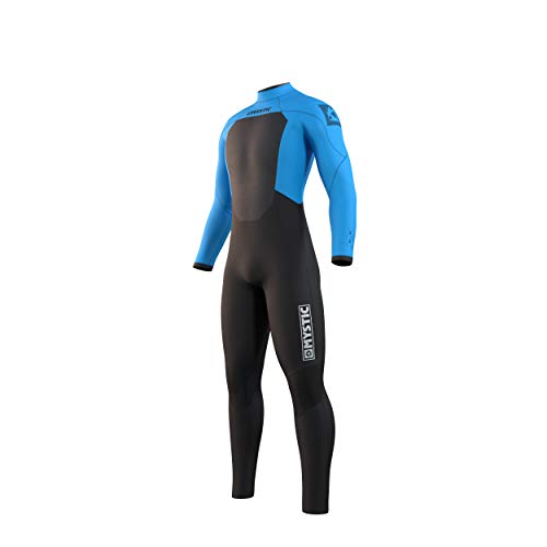 Mystic Mens Star 4/3mm Back Zip Wetsuit 210310 - Global Blue Wetsuit Size - L von Mystic