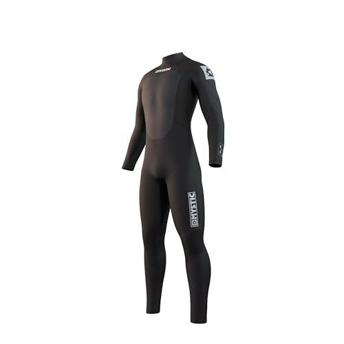 Mystic Mens Star 5/3mm Back Zip Wetsuit 210309 - Black Wetsuit Size - L von Mystic
