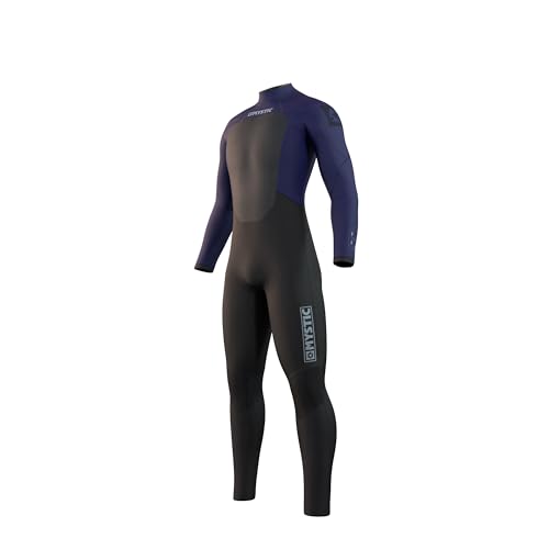 Mystic Mens Star 5/3mm Back Zip Wetsuit 210309 - Night Blue Wetsuit Size - XLT von Mystic