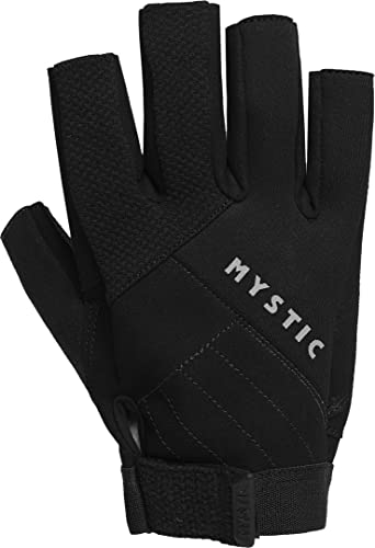 Mystic Rash JUNIOR Short Finger Handschuh 2023 Black, L von MYSTIC