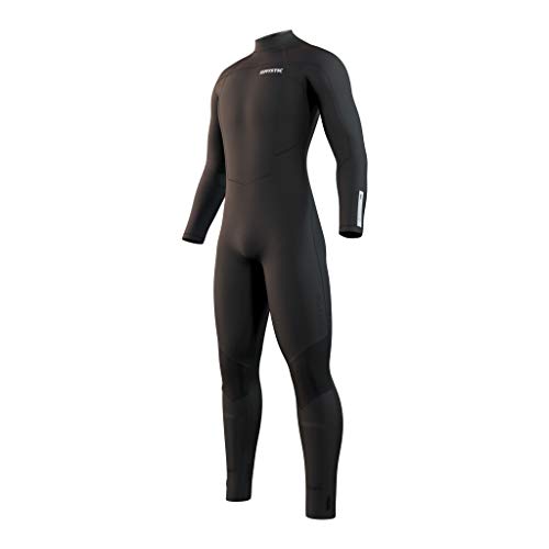 Mystic Wassersport - Surf Kitesurf & Windsurfen Herren Marshall 5/3mm Back Zip Wetsuit - Schwarz - Easy Stretch Wasserdicht von Mystic