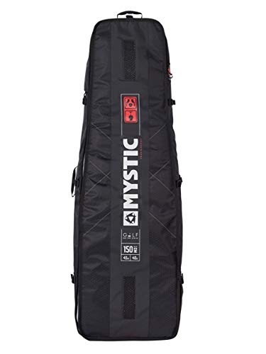 Mystic Watersports - Surf Kitesurf & Windsurfing Golf Pro Boardtasche 1.5M Schwarz 190058 - Robuster Reißverschluss von Mystic