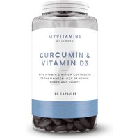 Curcumin & Vitamin D3 - 180Kapseln von Myvitamins
