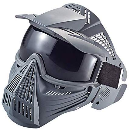 NC Airsoft Vollgesichtsmaske-Tactical Mask CS Survival Game Paintball Rollenspiel Film Requisiten Scary Skull Mask von N\C