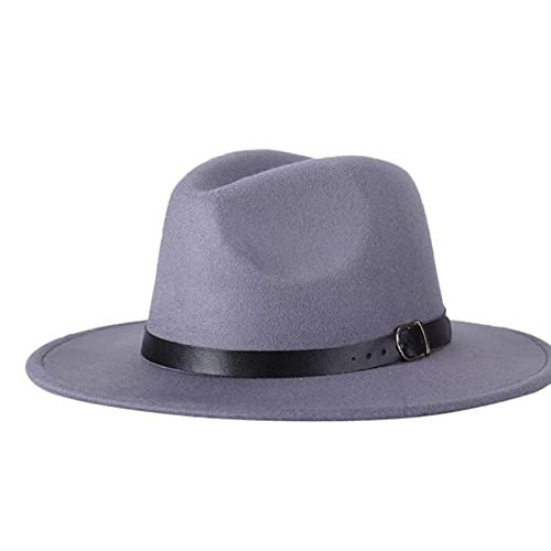 N A Jazz-Hut Retro-Filzhüte Für Herren, Fedora-Hüte Für Damen, Hüte Mit Breiter Krempe, Herrenhüte, Elegante Damenhüte, Jazzhüte von N \ A