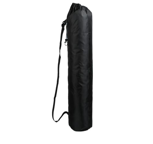 N-KONGJIAN Yogamatten-Tasche mit verstellbarem Gurt, Yoga-Turnbeutel, schwarze Yogamatten-Tragetasche von N-KONGJIAN