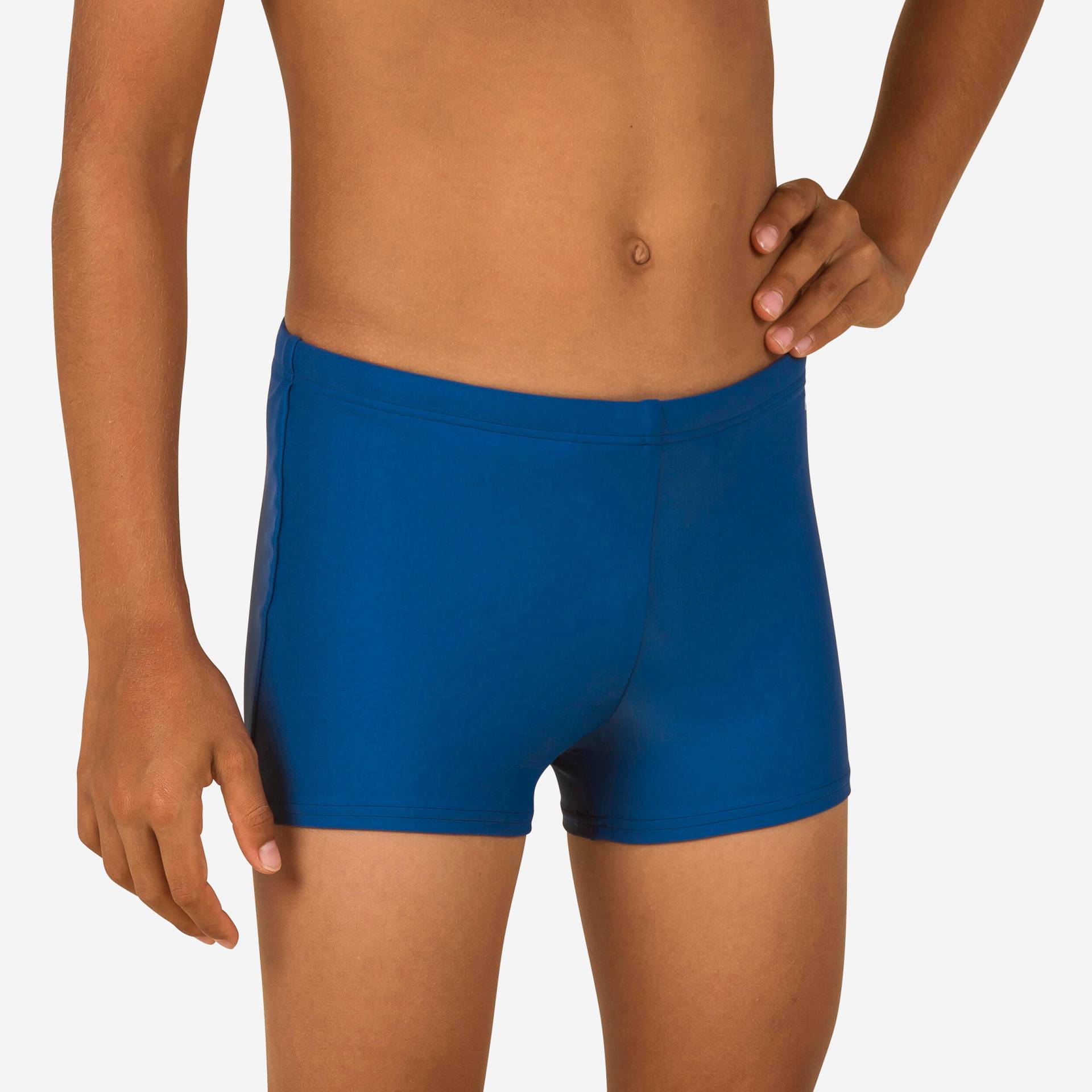 Badehose Boxer Jungen - 100 Basic blau von NABAIJI