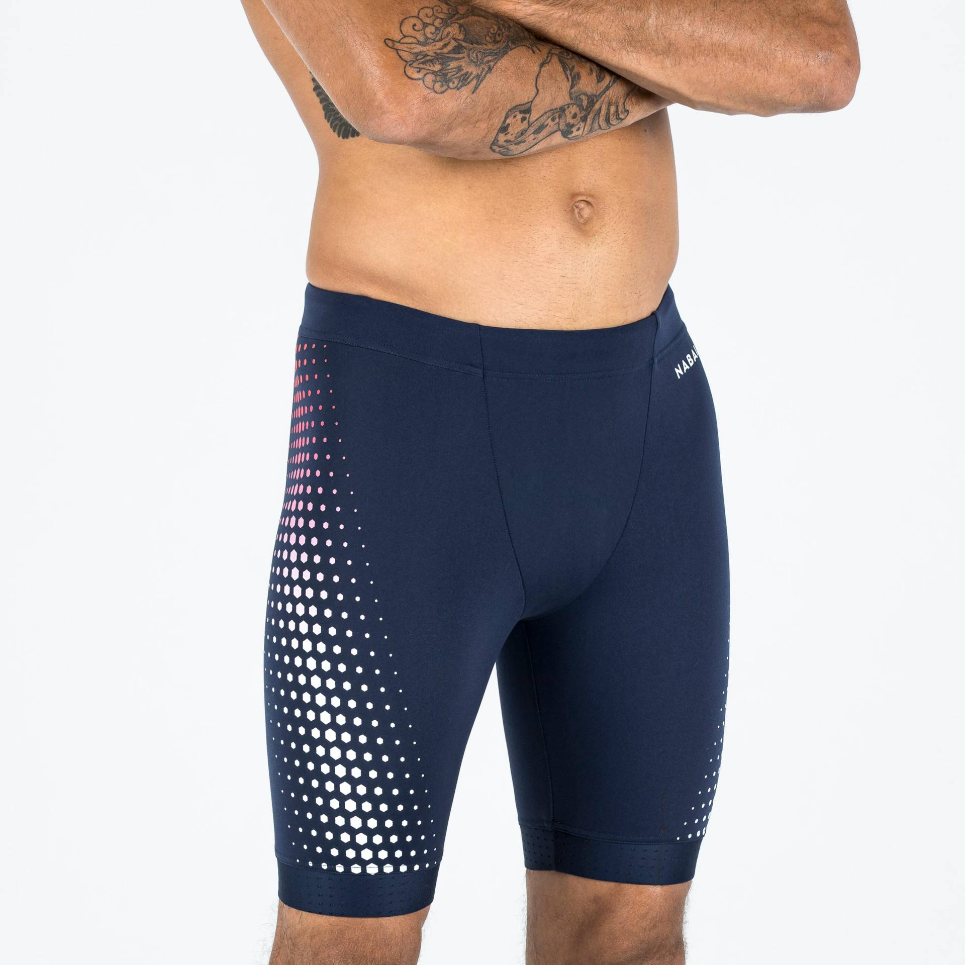 Badehose Jammer - Fiti Mesh blau/rot von NABAIJI