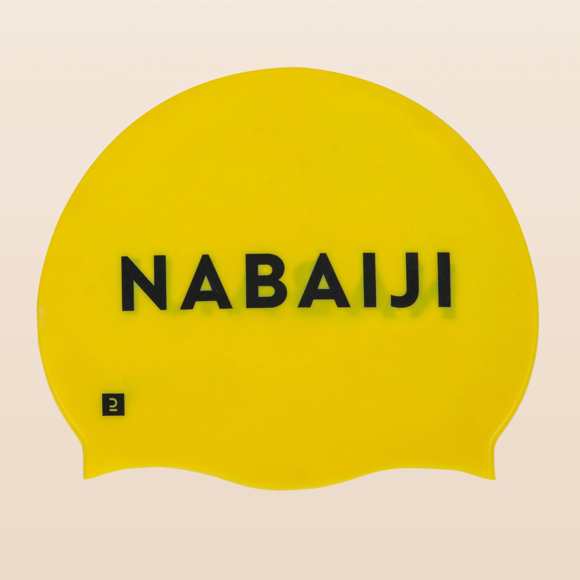 Badekappe Silikon - gelb von NABAIJI
