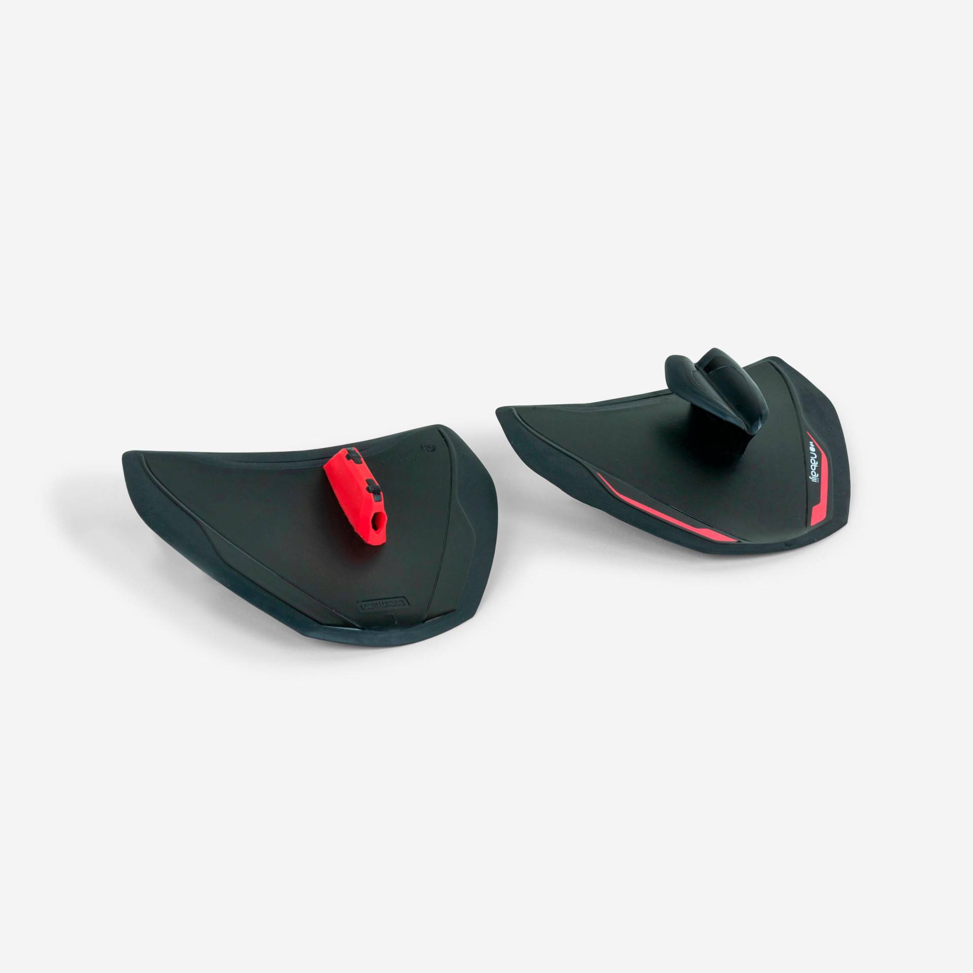 Finger-Paddle - 900 Quick'In schwarz/rot von NABAIJI