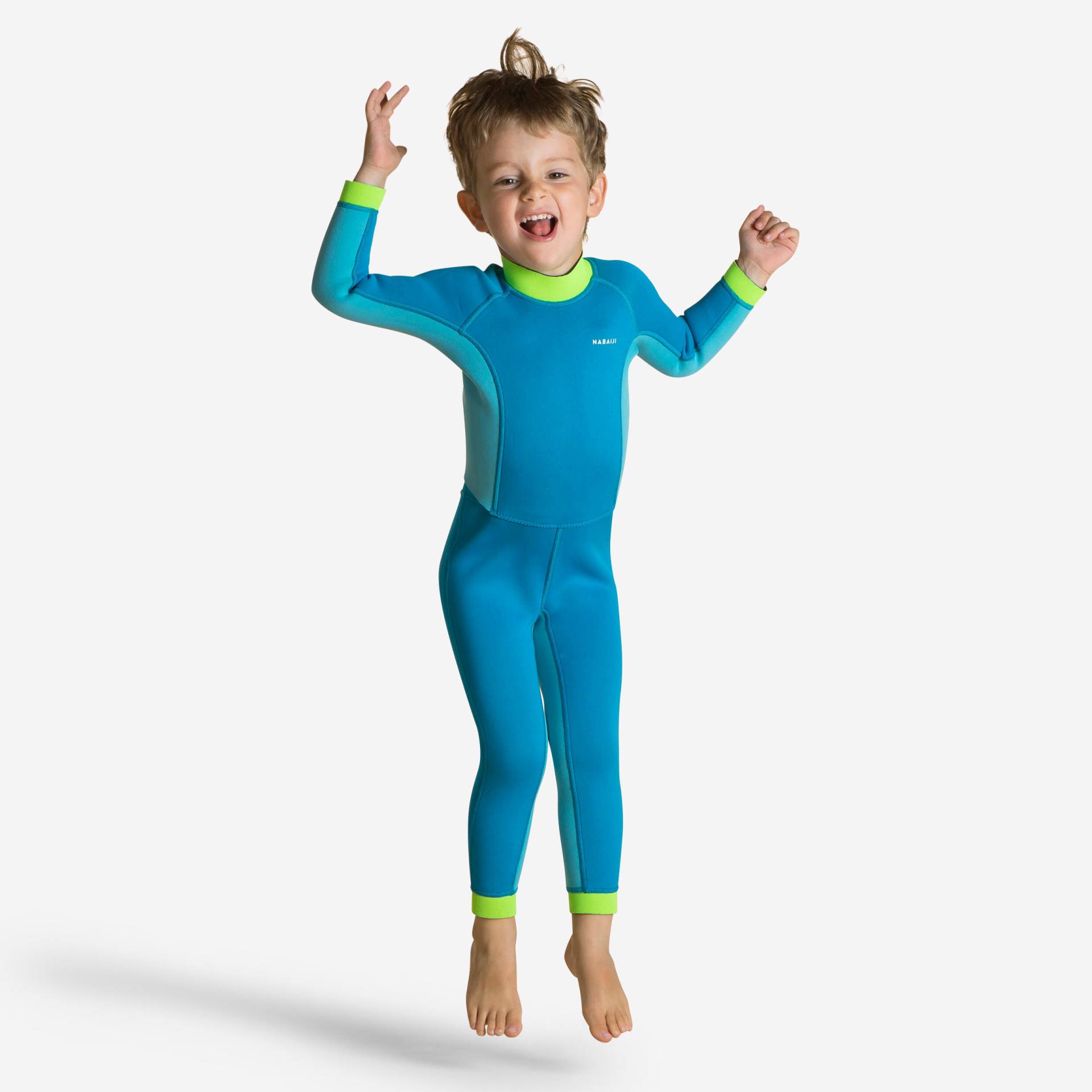 Schwimmanzug Neopren Baby/Kinder - Tiwarm blau von NABAIJI