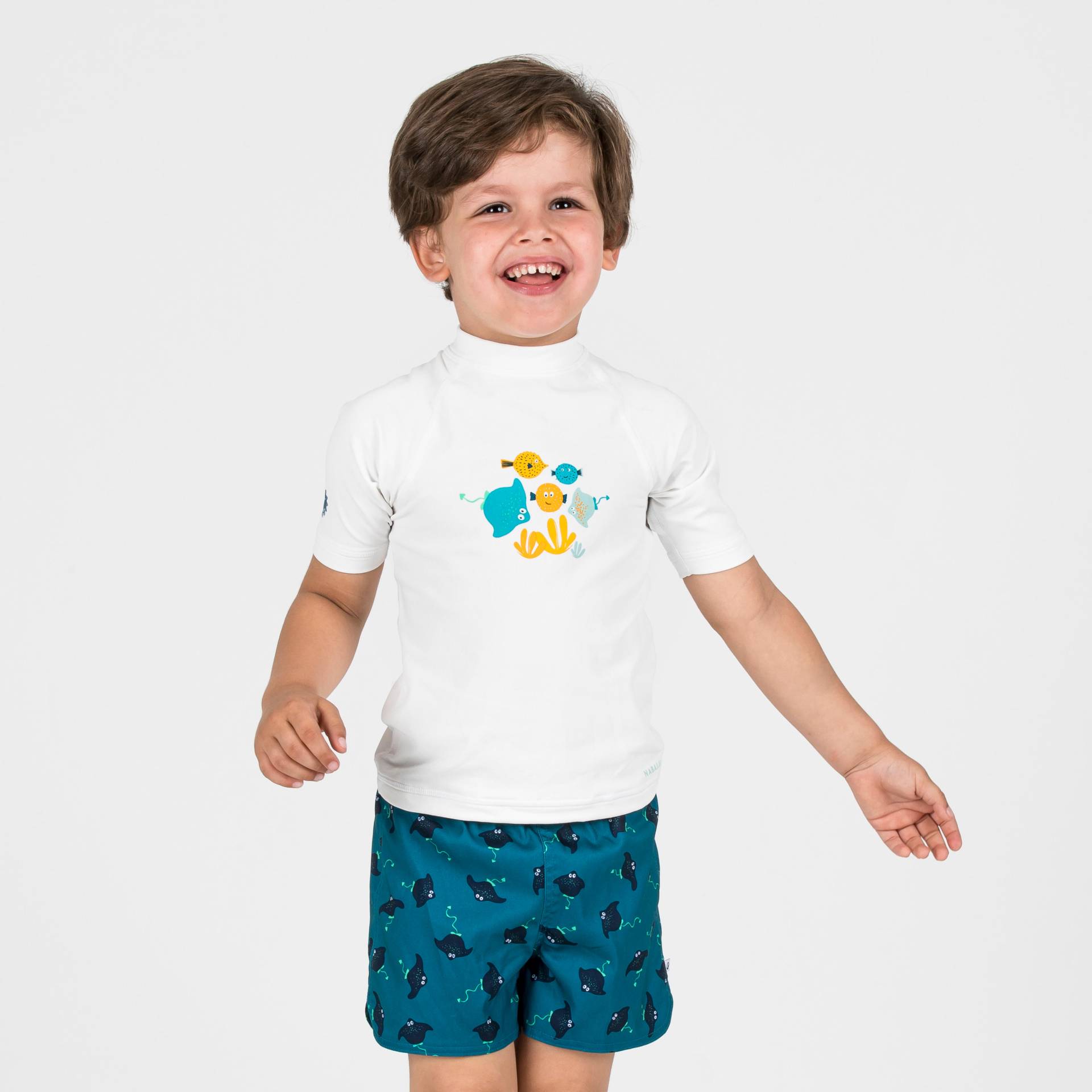 Schwimmshorts Baby/Jungen - Manta dunkelblau von NABAIJI
