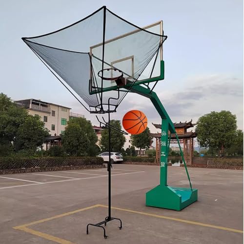 8 Fuß - 10 Fuß Basketballkorb-Rücklaufbefestigung, Basketball-Rebounder-Netz für Erwachsene und Kinder, um 180° drehbar von NADYE