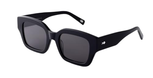 NAIF Unisex-Adult ISQUIA Sonnenbrille, Schwarz, Groß von NAIF