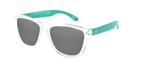 NAIF Unisex-Adult Magaluf Sonnenbrille, Cristal & türkismatte, Mittel von Naïf