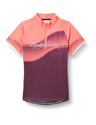 NAKAMURA Damen Fiona Ii T-Shirt, Dunkelviolett/Red Ligh, 44 von NAKAMURA