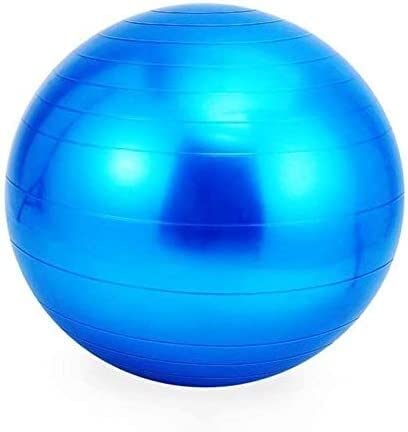 NAKEAH GCX- Gymnastikball Schweizer Ball Pilates Yoga Ball Kindgeburt Ball Fitness Gewichtsverlust Balance Training Kindgeburt Hilfsball Sicherheit (Farbe: Silber, Größe: 95 cm) von NAKEAH