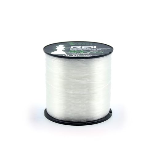 Namaka® ROI Fluorocarbon Coating Angelschnur All Round MT 1000 Durchmesser von 0,20 bis 0,80 (Ø 0,50 mm - 15,68 kg - 1000 mt, EINFAHN ROI CRISTAL) von NAMAKA