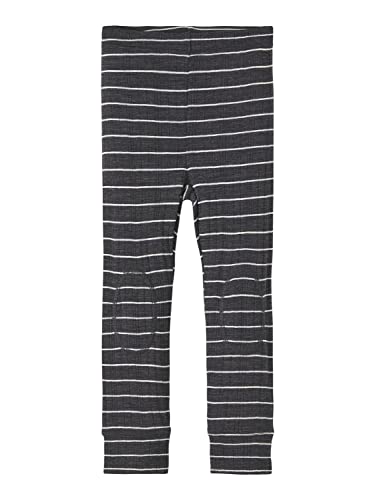 NAME IT Jungen Nmmwang Wool Needle Longjohn Noos Xxiii, Blue Graphite/Stripes:stripes, 104 von NAME IT