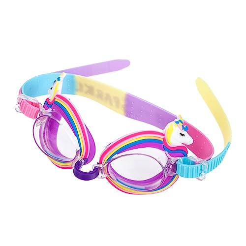 NAMOARLY Kinderschwimmbrille Bequeme Kinderbrille Kinderbrille Zum Schwimmen Antibeschlag Schwimmbrille Leichte Kinderbrille Kinderschwimmbrille Kinderzubehör Kinderbrille von NAMOARLY