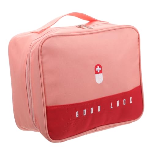 NAMOARLY Medizinisches Erste-Hilfe-Set Notfalltasche mit Reißverschluss Pillenflaschen-Organizer-Tasche medizinische Tasche Medical Bag Erste-Hilfe-Kasten Erste-Hilfe-Tasche leer draussen von NAMOARLY