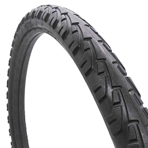Schwarz MTB Reifen 26×1,95 Zoll, 26 Zoll Fahrrad Reifen MTB Mountain City Bike Tire, Vollgummireifen, Schwarz von NANANA