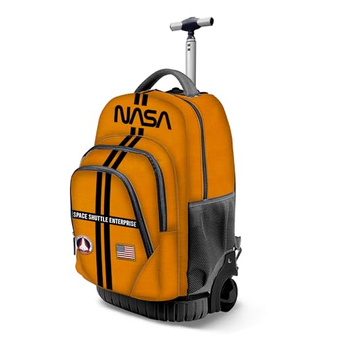 NASA Lines-Fan GTS Trolley-Rucksack, Orange, 32 x 47 cm, Kapazität 39 L von NASA