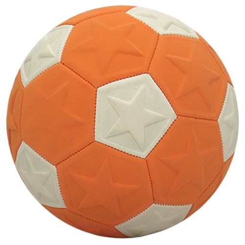 NASSMOSSE Kurve Ball 7.5 Weiche Eva Größe 4 Fußball mit Gummi Liner Soft Fußball für Mädchen Innen im Freien im Freien Fußballausbildung von NASSMOSSE