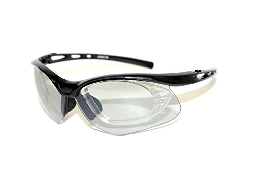 NAVIGATOR Hornet Sport- & Freizeitbrille, mit Einsatzrahmen für optische Linsen auch geeignet als Fahrrad- Ski- & Motorradbrille, mit UV400 Standard (Sonnenbrille) auch super als Laufsport/Laufbrille von NAVIGATOR