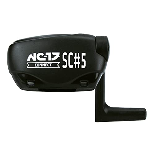 NC-17 Connect SC 5 Sensor für Geschwindigkeit und Trittfrequenz, für iPhone, Android, Fahrradcomputer mit einfacher Montage von NC-17