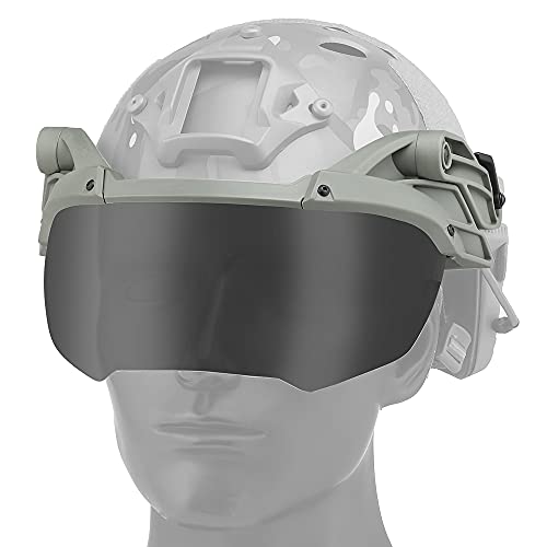 Kann Schnell Mit Dem Tactical Fast Helmet Verbunden Werden Die Outer Suspension Flip Goggles, Tactical Safety Goggles2 Farbgläser, Mit ARC-Führungsschienen An Der Seite Kann Schnell Mit Dem Tactical Fast Helmet Verbunden Werden Die Outer Suspension Flip Goggles, Tactical Safety Goggles2 Farbgläser, Mit ARC-Führungsschienen An Der Seite von NC