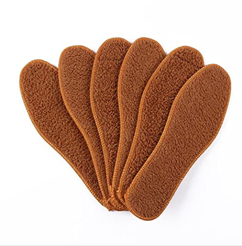 NC 10 Paar Unisex-Filz-Einlegesohlen Lammwolle Warme Schuheinlagen Warme, Dicke, Flauschige Lammwoll-Einlagen für Damen und Herren Schneestiefel Hausschuhe Schuhe Einlegesohlen NC 10 Paar Unisex-Filz-Einlegesohlen Lammwolle Warme Schuheinlagen Warme, Dicke, Flauschige Lammwoll-Einlagen für Damen und Herren Schneestiefel Hausschuhe Schuhe Einlegesohlen von NC