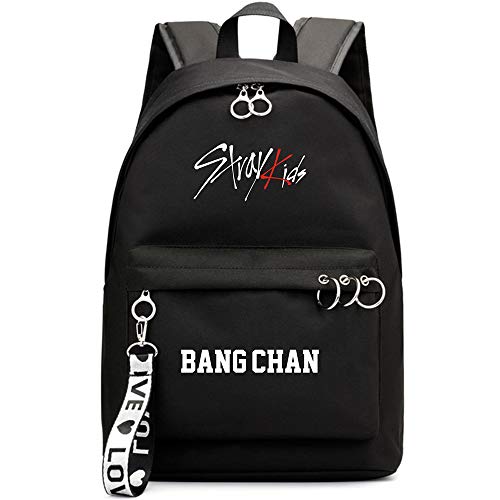 NCTCITY Rucksack Student Daypack Schultasche Geschenkwaren Laptoptasche College School Bookbag Reise Schule Canvas Bags Bang Chan Changbin Hyunjin Han Felix Seungmin von NCTCITY