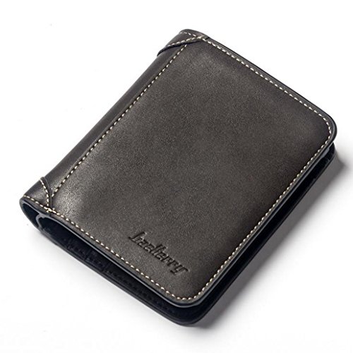 NEKOYA® Herren Ledergeldbörse aus echtem Leder Querformat Portemonnaie Geldbeutel mit RFID Schutz.Kreditkartenhüllen. von NEKOYA