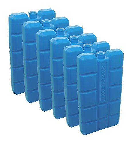 6 NEMT Kühlakkus Kühlelemente für Kühltasche oder Kühlbox je 200ml 12 h Kühlpack von NEMT