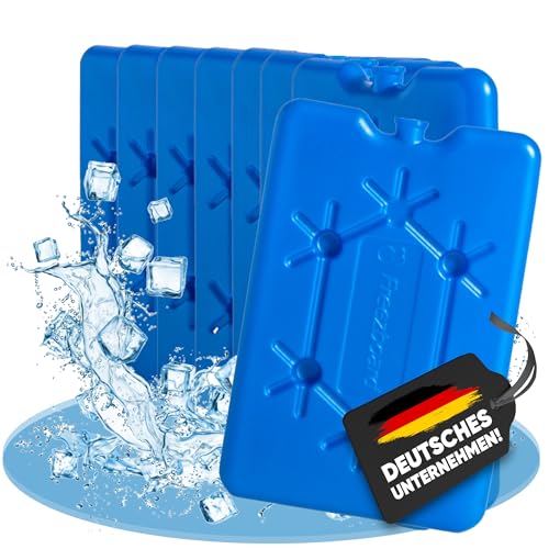 NEMT 8X Flacher Kühlakku 200 ml Kühlakkus 11 x 16,5 x 1,5 cm Kühlelemente Kühltasche Kühlbox von NEMT