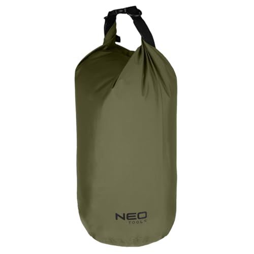 NEO TOOLS wasserdichte Tasche 5L aus Nylon, PU-Wasserbeständigkeit 3000 mm - mit Einer Schnalle verschlossen - maximale Höhe 38 cm, Durchmesser 16 cm - für Kajakfahren, Schwimmen, Angeln von NEO TOOLS