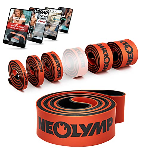 NEOLYMP Resistance Bands - Vielseitiges Gym Zubehör für Ganzkörpertraining - Inkl. E-Book - Ideal für Klimmzugstange & Home-Gym - Widerstandsbänder von NEOLYMP