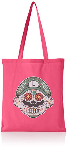 NERDO - Mexican Luigi - Stoffbeutel, pink von NERDO